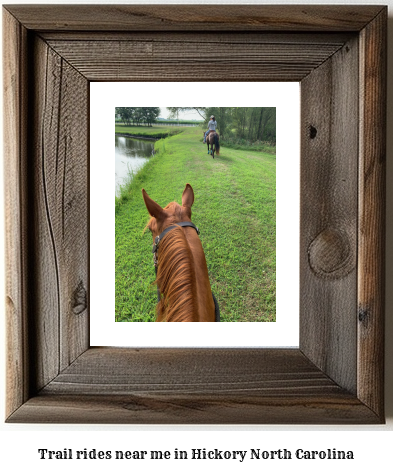 trail rides near me in Hickory, North Carolina